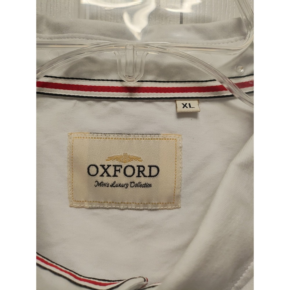 OxFord XL Men's Luxury Colection Button Down Collared Long Sleeve Design In...